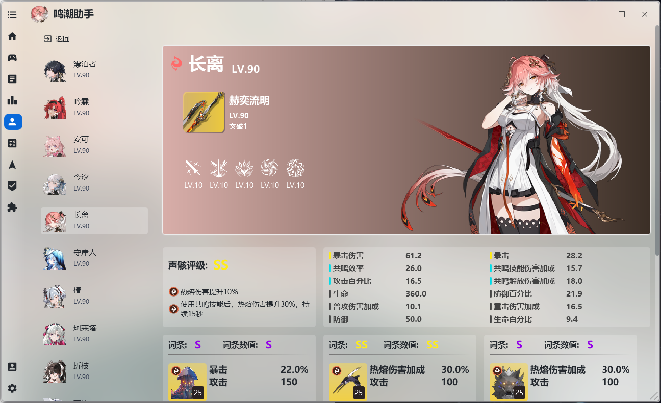 角色详情